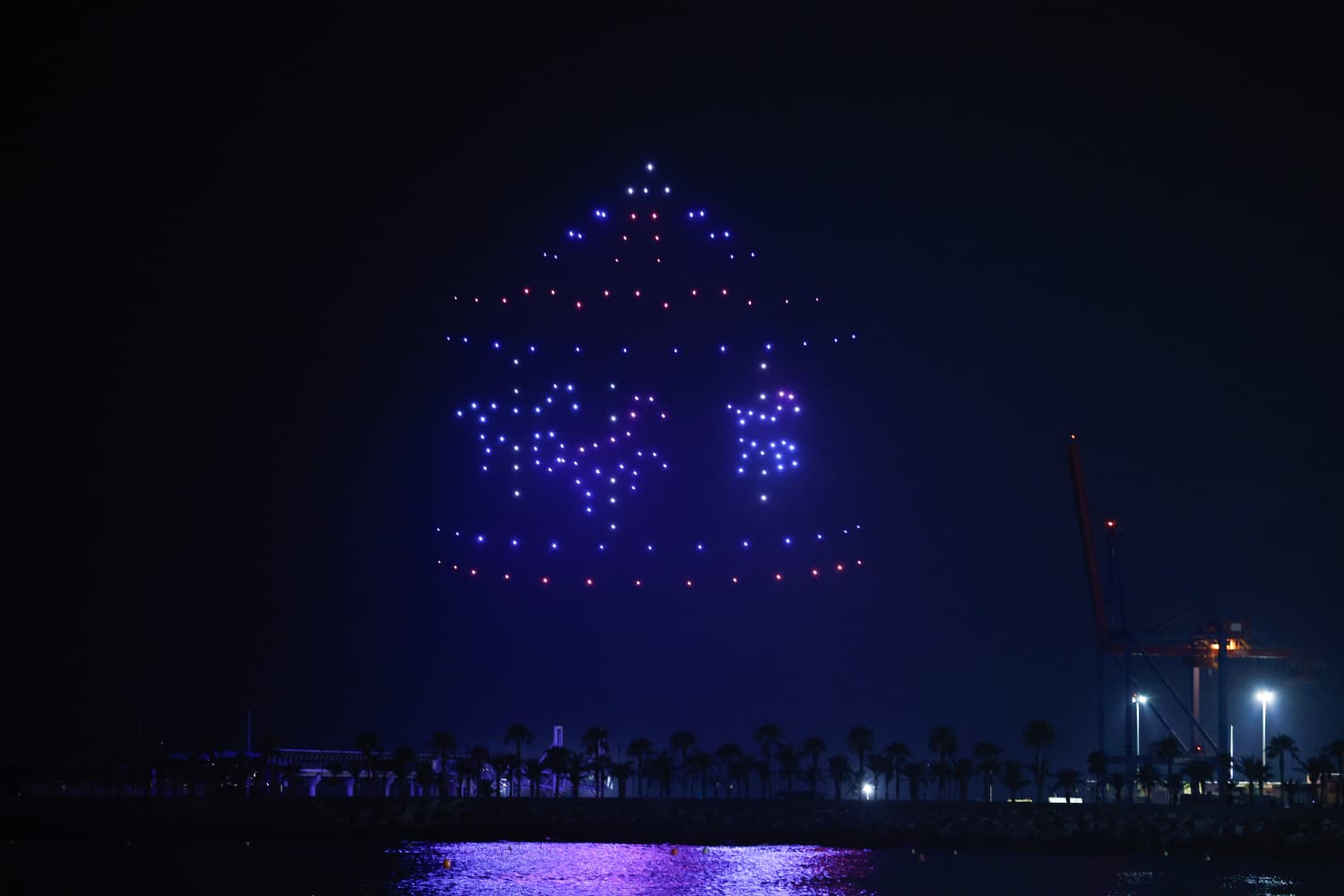 Malaga kicks off eight days of partying with fireworks and drone show