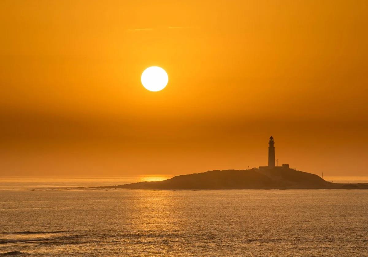 The Trafalgar lighthouse is located in Los Caños de Meca, in the municipality of Barbate.
