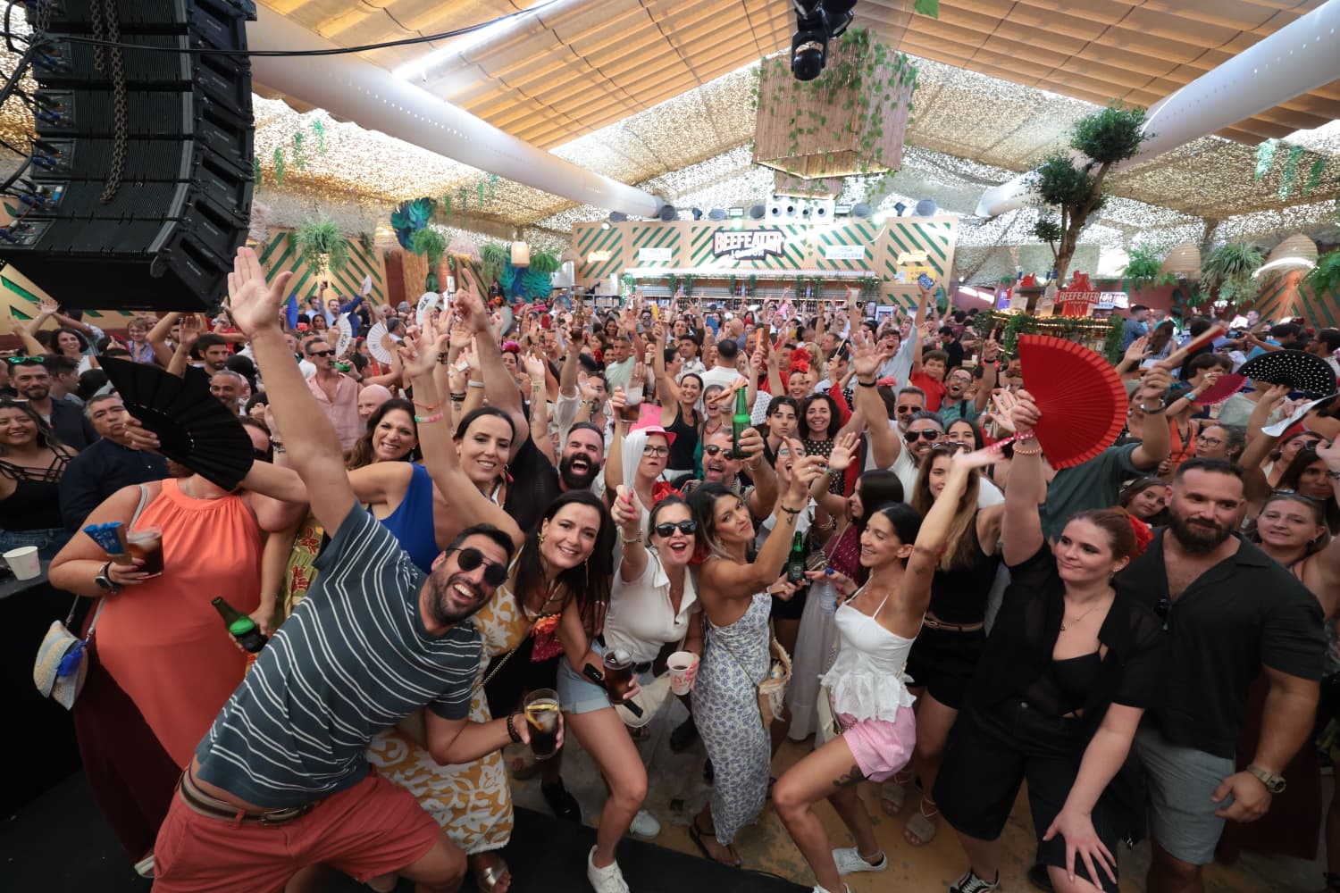 Malaga's spectacular summer feria 2025, in pictures